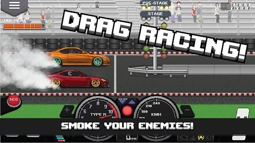 像素车赛车手(Pixel Car Racer)下载,像素车赛车手,像素游戏,赛车游戏