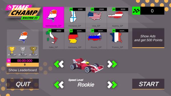 计时冠军赛车手游戏下载,计时冠军赛车手,方程式游戏,比赛游戏